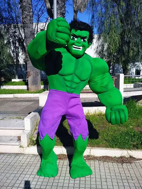Mascotte Incredibile Hulk - Festa compleanno